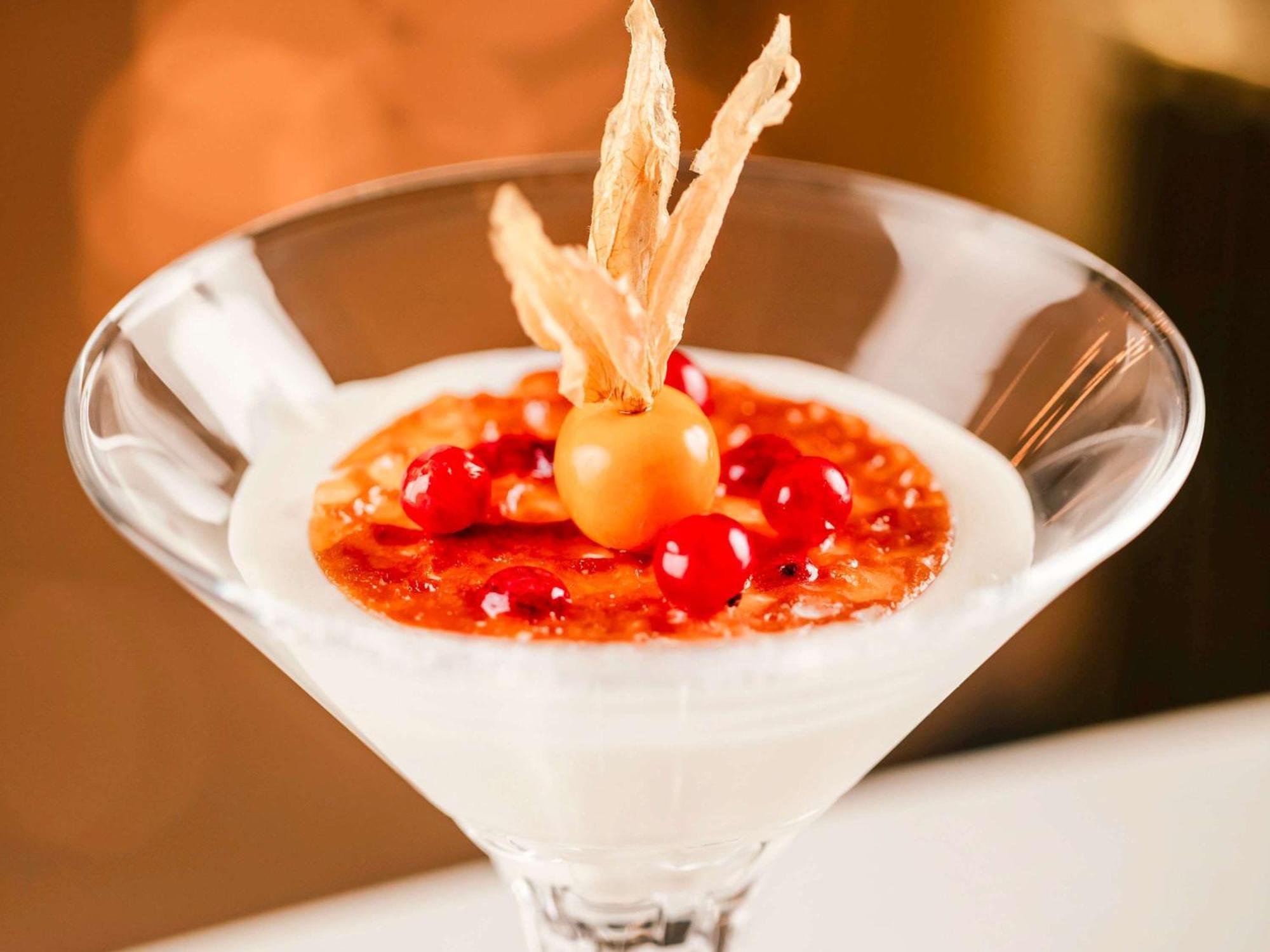 Sofitel Lisbon Liberdade Hotel Exterior photo A pomegranate and yogurt dessert